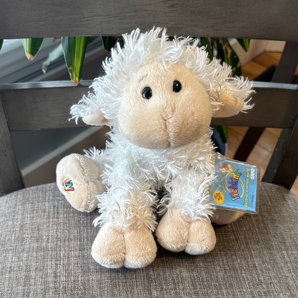 Ganz Webkins Lamb with code